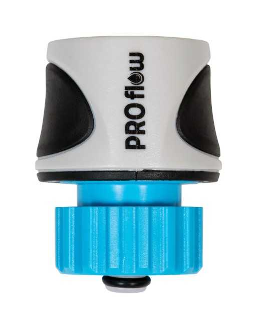 Pro Flow Female Hose Connector with Waterstop - [ Seed2Go - Canada ] - PFPCWS12F - Hoses & Accessories