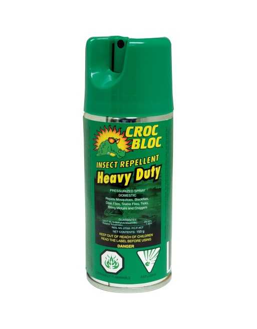 Croc-Block, 6-hr Heavy-Duty Insect Repellent 150g