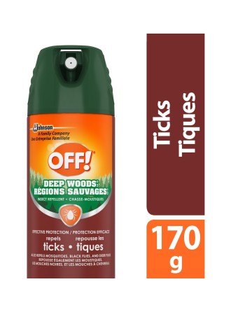 Insect OFF! Deep Woods Tick - 12/170g - [ Seed2Go Canada ] - 62300003065 - OFF!® Mosquito Repellent