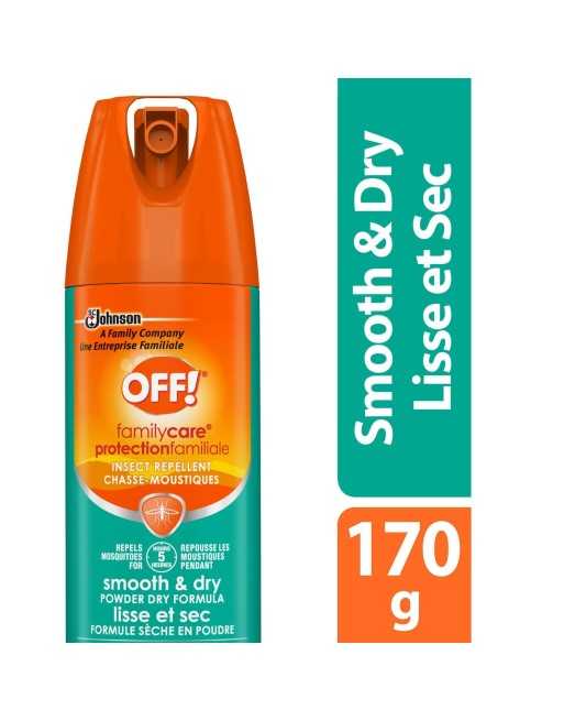Insect OFF! Familycare-Repellent-Smooth/Dry - 12/71g - [ Seed2Go Canada ] - 62300703903 - OFF!® Mosquito Repellent
