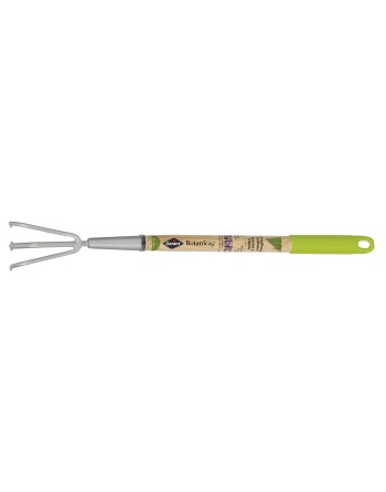 GARANT FC348MS Short Hand Cultivator Head Width: 4-1/4" Handle Material: Wood Handle Type: Straight Handle Length: 21-1/2" - [ S