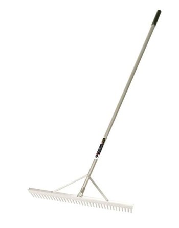 GARANT GALR36 Pro™ Level Rakes, Aluminum Handle, 36" W, Aluminum Blade, 36 Tines Handle Length: 66" - [ Shop Canadian Seeds Onli