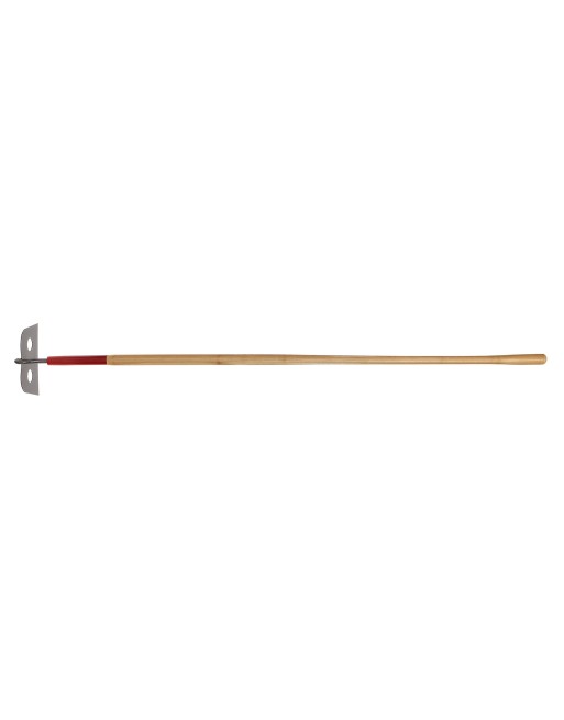 GARANT GMH10 Mortar Hoe Blade Size: 6 x 10" Handle Material: Wood Handle Type: Straight Handle Length: 66" - [ Shop Canadian See