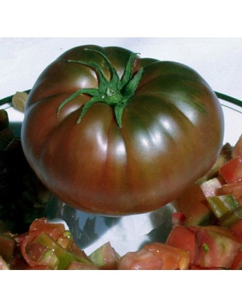 Black Krim Heirloom Tomato Seeds, Organic, Russian - [ Shop Canadian Seeds Online ]  - Tomato Seeds - 