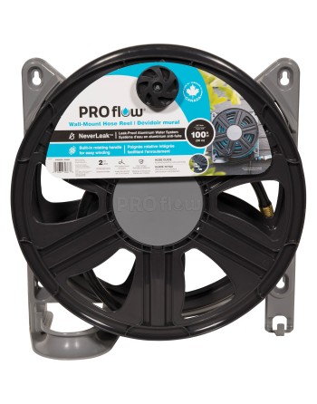 GARANT 8466300 Wall-Mount Hose Reel Hose Capacity: 100' Material: Poly-Plastic - [ Garden Seeds, Seed2Go.ca] - 8466300 - Hoses &
