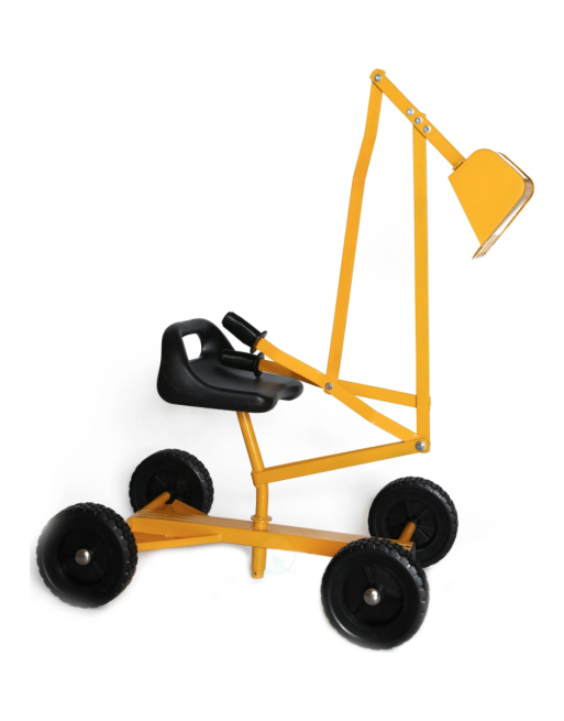 Metal Sand/Soil Digger Toy Crane for Kids With Wheels - [ Seed2Go.ca ] - [Seed Packets] - Gardening for Kids