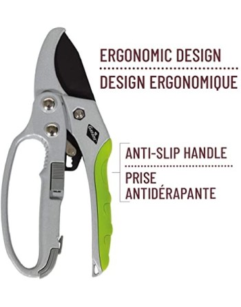 GARANT NXAP8R Pruners Overall Length: 8" Blade Material: Carbon Steel Handle Material: Aluminium Handle Type: Ergonomic - [ Shop