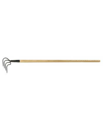 GARANT LC448 4-Tined Cultivator Head Width: 5" Handle Material: Wood Handle Type: Straight Handle Length: 48" - [ Shop Canadian 