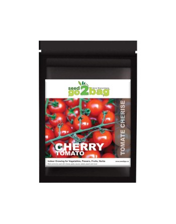 Garden Bag™, Black, Cherry Tomato - [ Shop Canadian Seeds Online ]  - Seed2Go Vegetable & Herb Garden Bag™ - 