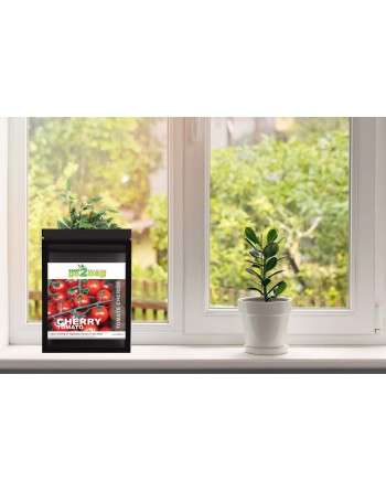 Garden Bag™, Black, Cherry Tomato - [ Shop Canadian Seeds Online ]  - Seed2Go Vegetable & Herb Garden Bag™ - 