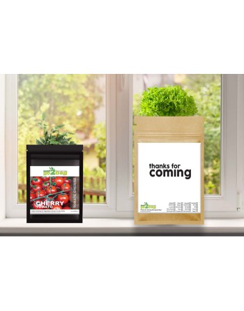 Garden Gift Bag™, Thanks For Coming - [ Garden Seeds, Seed2Go.ca] - S2G-GB-LG-TYFC - Seed2Go Large Garden Gift Bag™