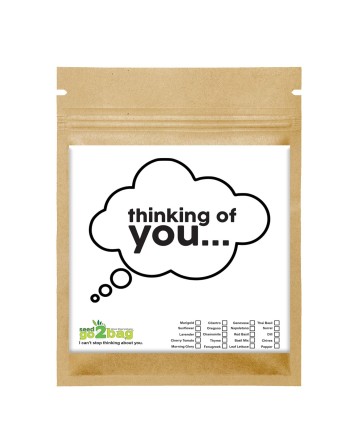 Garden Gift Bag™, Thinking of You - [ Garden Seeds, Seed2Go.ca] - S2G-GB-LG-TOU - Seed2Go Large Garden Gift Bag™