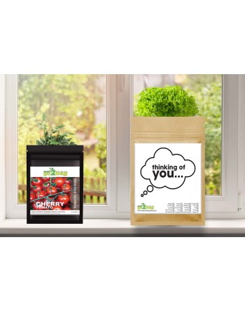 Garden Gift Bag™, Thinking of You - [ Garden Seeds, Seed2Go.ca] - S2G-GB-LG-TOU - Seed2Go Large Garden Gift Bag™