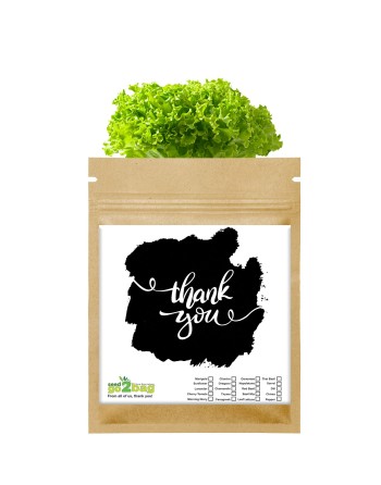 Garden Gift Bag™, Thank You - [ Garden Seeds, Seed2Go.ca] - S2G-GB-LG-TU - Seed2Go Large Garden Gift Bag™