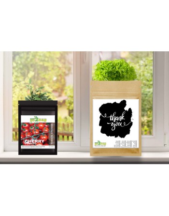 Garden Gift Bag™, Thank You - [ Garden Seeds, Seed2Go.ca] - S2G-GB-LG-TU - Seed2Go Large Garden Gift Bag™