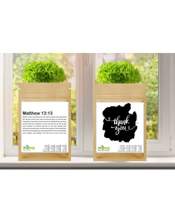 Garden Gift Bag™, Parable of The Sower - [ Garden Seeds, Seed2Go.ca] - S2G-GB-LG-POTS - Seed2Go Large Garden Gift Bag™