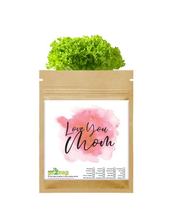 Garden Gift Bag™, Love You Mom, Mother's Day - [ Garden Seeds, Seed2Go.ca] - S2G-GB-LG-LUM - Seed2Go Large Garden Gift Bag™