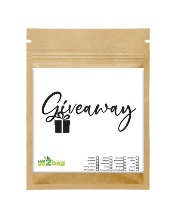 Garden Gift Bag™, Giveaway - [ Seed2Go Canada ] - S2G-GB-LG-GVE - Seed2Go Large Garden Gift Bag™
