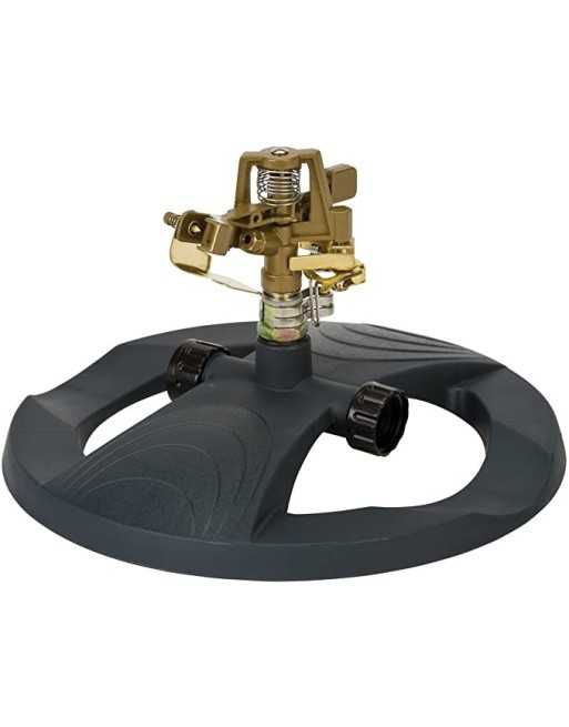 Melnor 9538 Deluxe Pulsating Sprinkler with Weighted Base, Basic - [ Seed2Go.ca ] - [Seed Packets] - Melnor - 