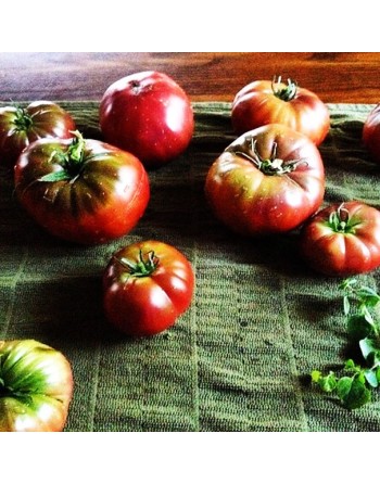 Black Krim Heirloom Tomato Seeds, Organic, Russian - [ Shop Canadian Seeds Online ]  - Tomato Seeds - 
