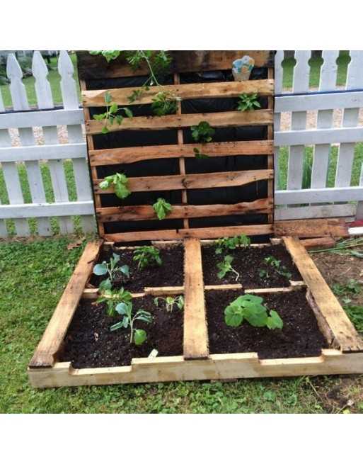 Pallet Garden Plan - 1
