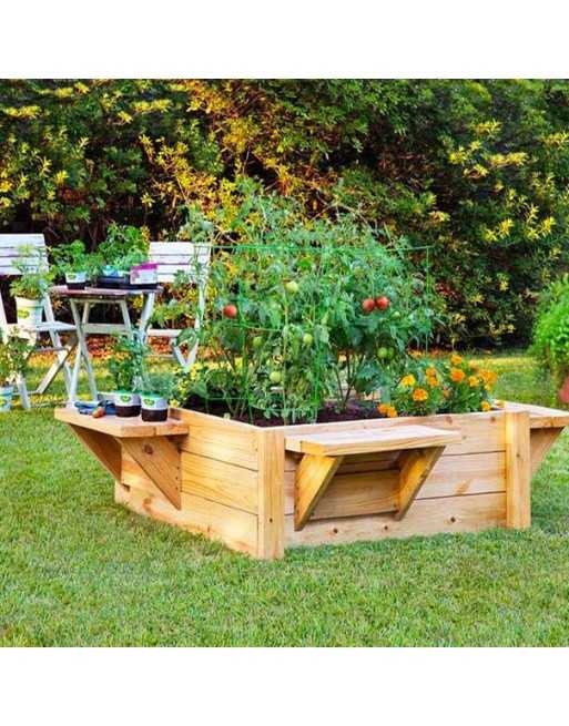 Raised Garden Bed Gardening Plans Plan 3 - 1