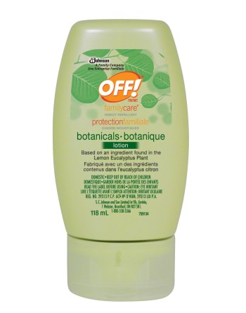 Insect OFF Familycare Botanicals Insect Repellent Lotion, Case of 12/118ml - [ Garden Seeds, Seed2Go.ca] - 62300703910 - OFF!® M