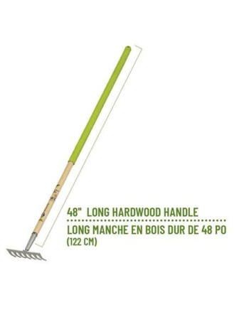 GARANT FLR7L Level Rake, 7 Tines - [ Garden Seeds, Seed2Go.ca] - FLR7L - Bow Rake