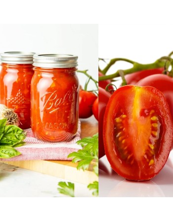 Roma VF Tomato Seeds, Italian Plum Tomatoes, Canning Tomatoes - [ Seed2Go.ca ] - [Seed Packets] - Tomato Seeds - 