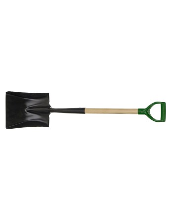 GARANT TDS Square Point Shovel, Wood, Tempered Steel Blade, D-Grip Handle, 29" Long - [ Garden Seeds, Seed2Go.ca] - TDS-00196 - 