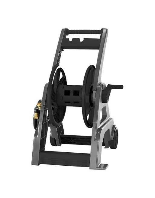 GARANT 8466500 Foldable Hose Reel Cart, 175', Aluminum/Poly-Plastic - [ Shop Canadian Seeds Online ]  - Garant - 