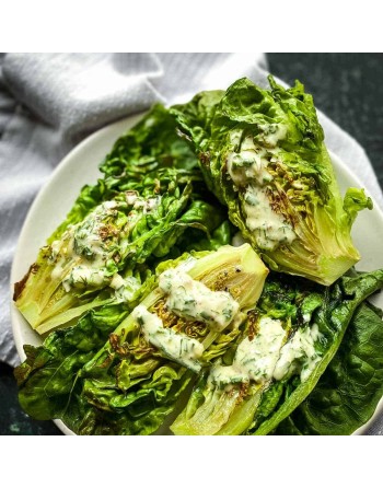 Little Gem Lettuce Seeds, Heat Lettuce, Butterhead/Romaine Cross - [ Shop Canadian Seeds Online ]  - Lettuce - 
