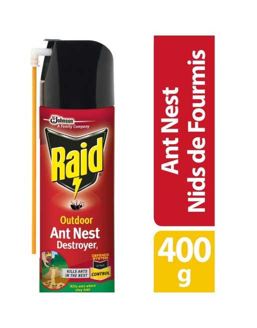 RAID Outdoor Ant Nest Destroyer 2, Case of 12/400g - [ Garden Seeds, Seed2Go.ca] - 62300618054 - Home
