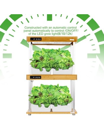 INTELLIGROW Indoor Growing Light Kit, Premium, Soilless, with Automatic Timer Cycles, 32 Pods, 12-16 Hours - [ Seed2Go - Canada 