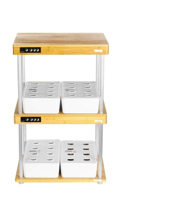 INTELLIGROW Indoor Growing Light Kit, Premium, Soilless, with Automatic Timer Cycles, 32 Pods, 12-16 Hours - [ Seed2Go - Canada 