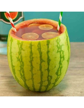 Premium Elongated Long Sangria Watermelon, Watermelon Seeds - [ Seed2Go.ca ] - [Seed Packets] - Watermelon - 