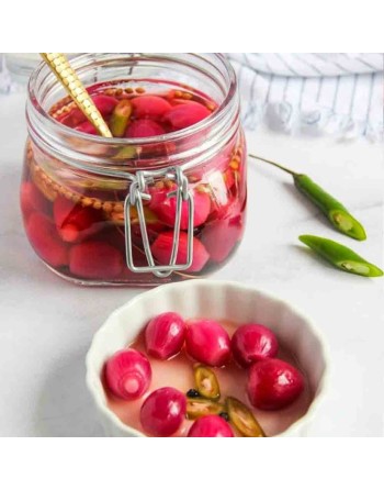Red Pickled Pearl Onion Seeds, Pickling Onion - [ Shop Canadian Seeds Online ]  - Onion - 