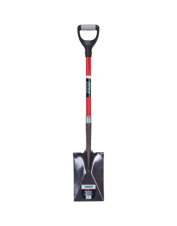 GARDEN SPADE, PREMIUM D-HANDLE, SQUARE POINT