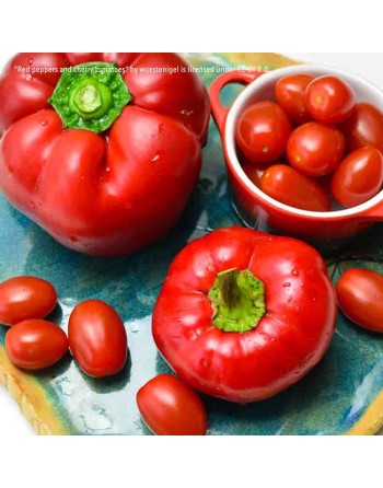 Sweet & Mild Red Cherry Pepper, Sweet Pepper Seeds - [ Shop Canadian Seeds Online ]  - Pepper Seeds - 