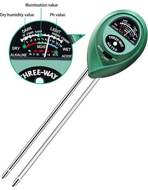 INTELLIGROW Soil PH Meter Tester, 3 in 1 - [ Seed2Go - Canada ] - S2G-PH3X1 - Seed Starters