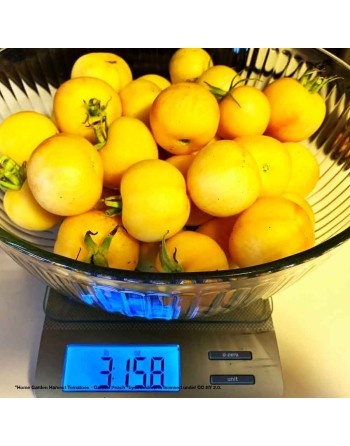 Garden Peach Tomato, South American, Peru - [ Seed2Go.ca ] - [Seed Packets] - Tomato Seeds - 