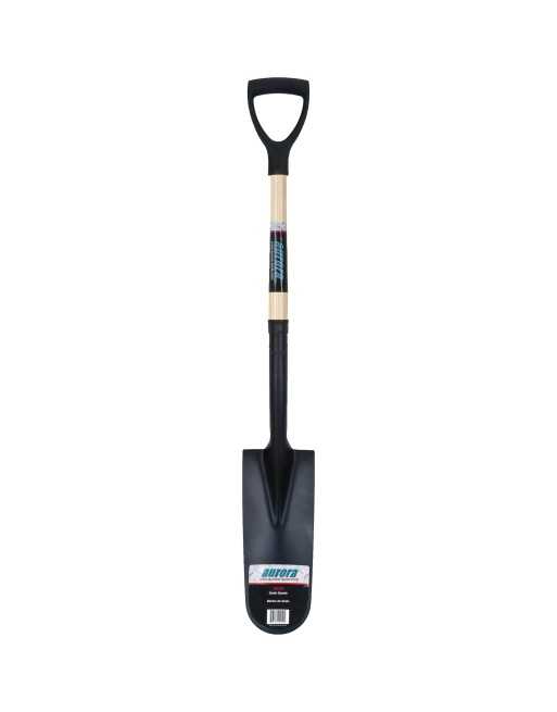 SPADE, WOOD HANDLE, D-GRIP