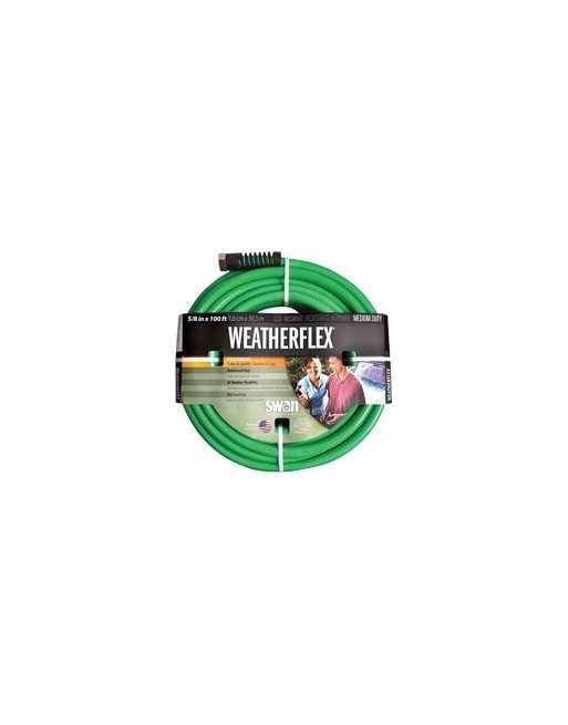 Swan CSNWF58100 Weatherflex™ Medium Duty Garden Hoses, Vinyl, 5/8" dia. x 100' - [ Shop Canadian Seeds Online ]  - Swan - 