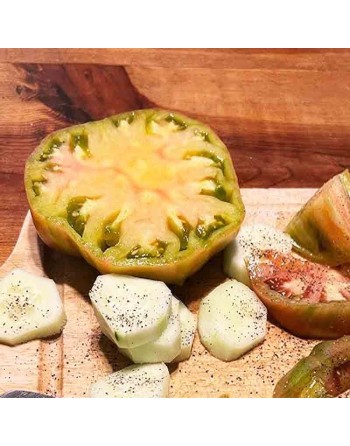Black Pineapple Heirloom Tomato Seeds, Rare, Slicer Heirloom - [ Shop Canadian Seeds Online ]  - Tomato Seeds - 