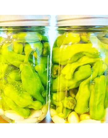 Pepperoncini Golden Greek Pepper, Mild Hot Pepper Seeds - [ Shop Canadian Seeds Online ]  - Pepper Seeds - 