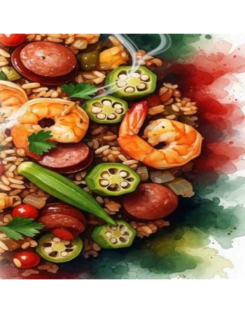 Okra Jambalaya, Hybrid Okra Seed - [ Shop Canadian Seeds Online ]  - Okra - 