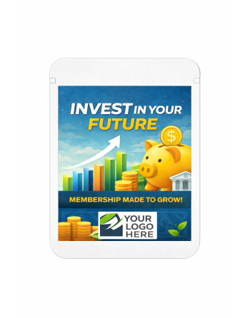 Design Your Own Canadian Custom Seed Packet, White Kraft Matte, Aluminized Interior, Direct Print on Packet - [ Shop Canadian Se